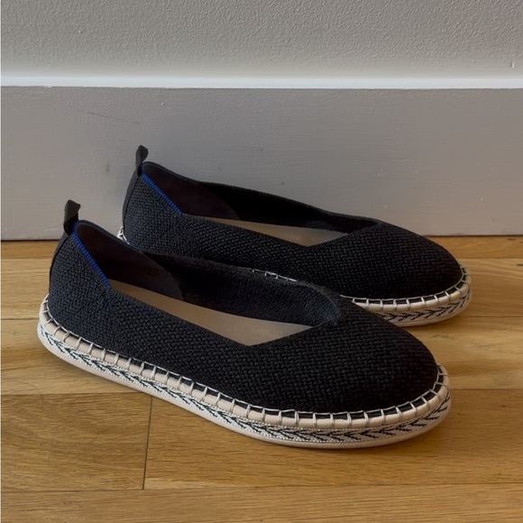 Rothy’s black tie espadrilles - Picture 4 of 5